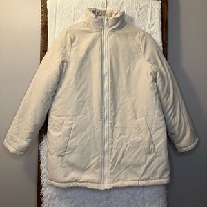 SHEIN Cream Puffer Women’s Small Jacket